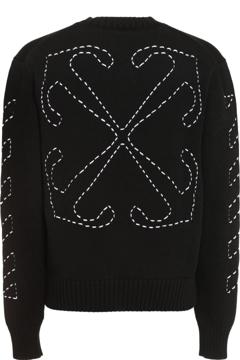 メンズ ニットウェア Off-White Stitch Arrows Diags Sweater