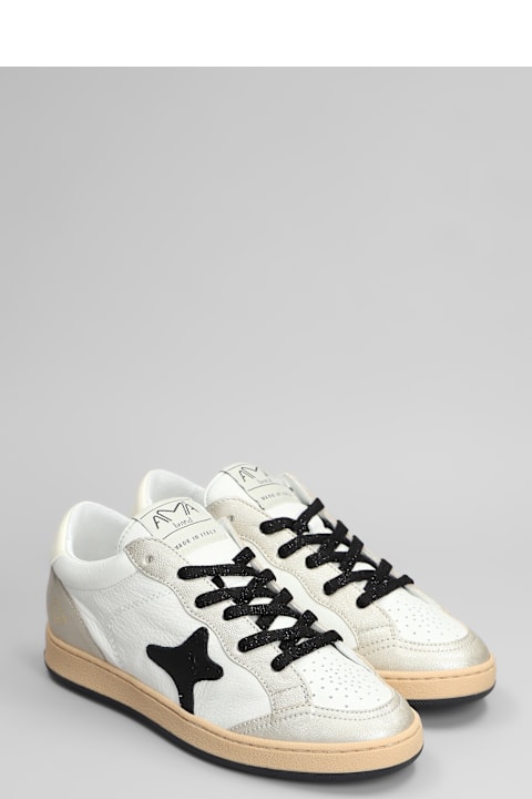 AMA-BRAND Sneakers for Women AMA-BRAND Sneakers In White Leather