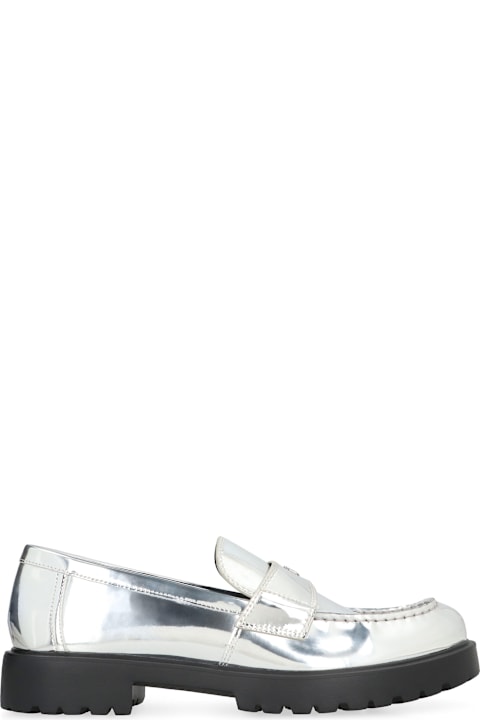 Homeware Tory Burch Metallic Eco Leather Loafers