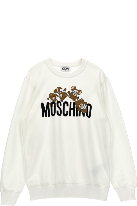 Moschino for Kids Moschino Logo Print Sweatshirt