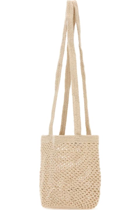 Gimaguas Totes for Men Gimaguas Sand Crochet Fisherman Shoulder Bag