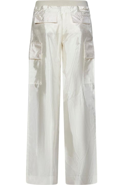 Palm Angels Pants & Shorts for Women Palm Angels High-shine Satin Parachute Trousers
