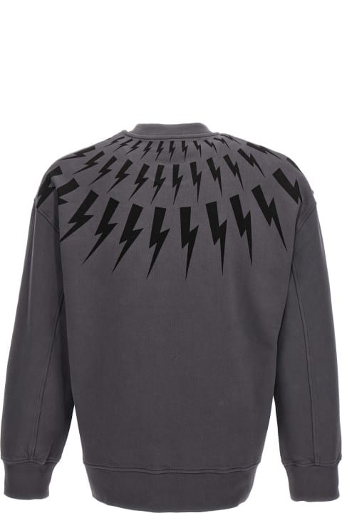 Neil Barrett Fleeces & Tracksuits for Women Neil Barrett 'thunderbolt' Sweatshirt