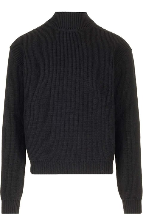 Sweaters for Men Rick Owens Turtleneck Knitted Jumper