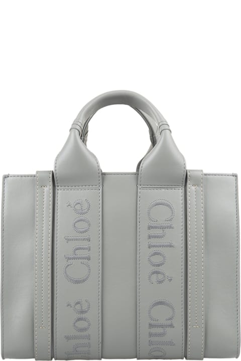 Chloé Totes for Women Chloé Woody Small Shopping Bag
