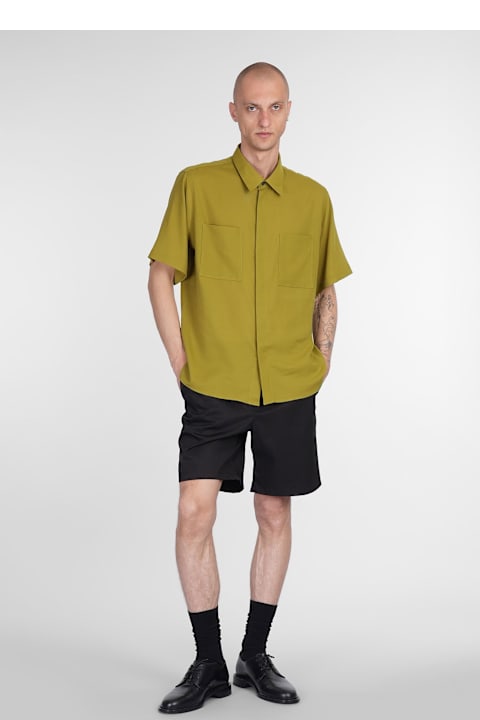 Ami Alexandre Mattiussi for Men Ami Alexandre Mattiussi Shorts In Black Polyamide
