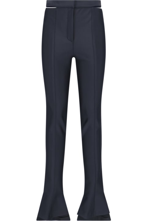 ウィメンズ Muglerのパンツ＆ショーツ Mugler Cut-out Pants