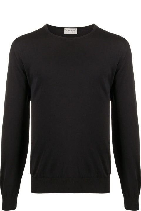 John Smedley Sweaters for Men John Smedley Hatfield Crew Neck Long Sleeves Pullover