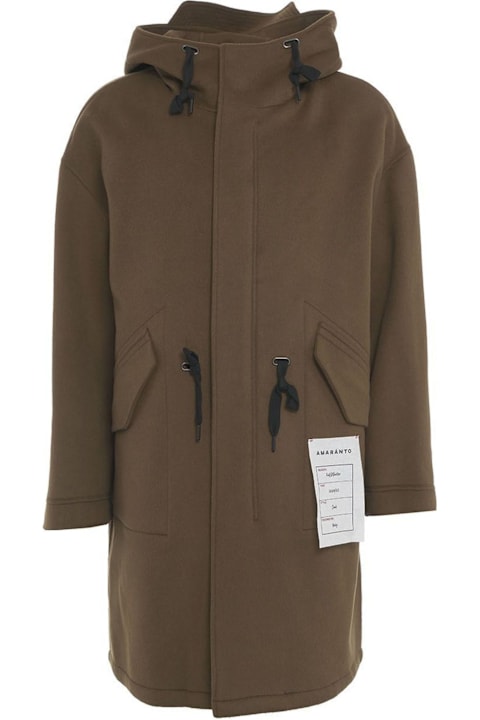 Amaranto Coats & Jackets for Men Amaranto Amaranto Coats Brown