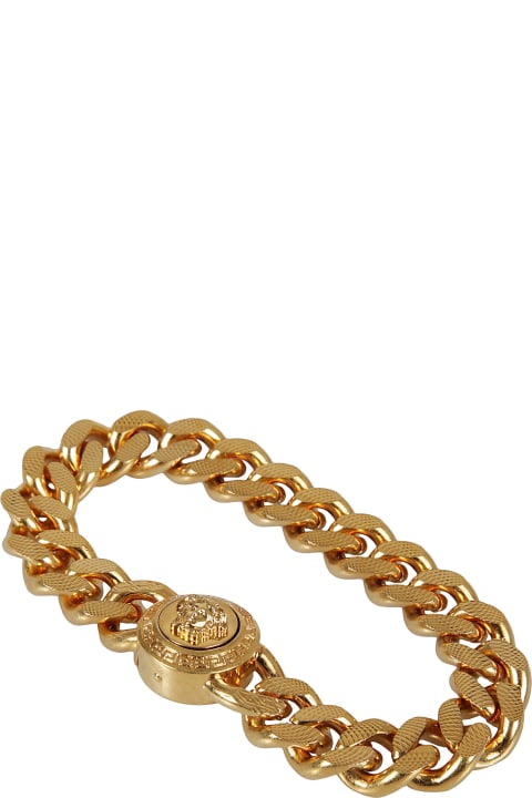 Medusa Logo Chain Bracelet