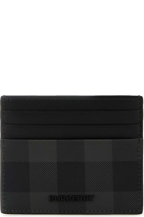 Burberry Printed Canvas Card Holder