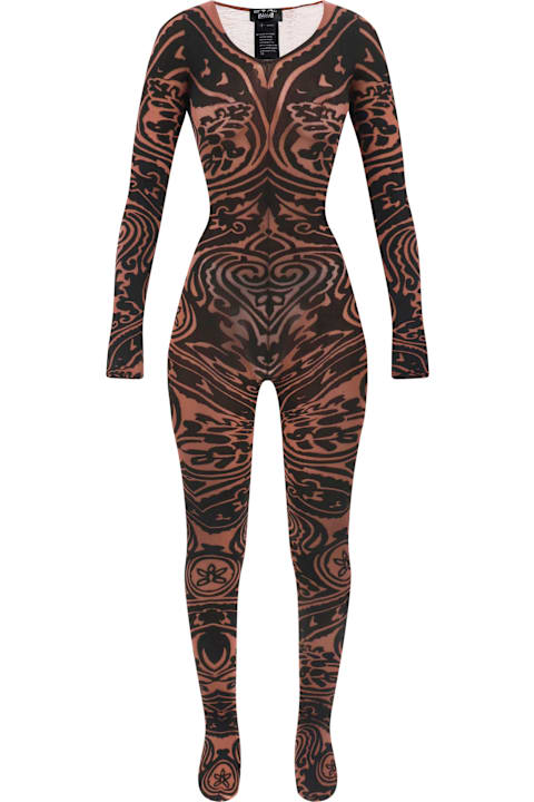 Wolford Clothing for Women Wolford Etro X Wolfordtattoo Catsuit Jumpsuit Dress