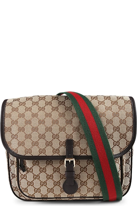 Gucci Accessories & Gifts for Boys Gucci Beige Bag For Kids With Gg
