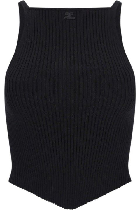 Courrèges Topwear for Women Courrèges Sleeveless Knitted Top