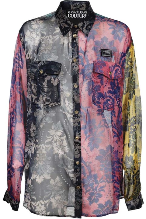 Homeware Versace Jeans Couture Transparent Fabric Shirt