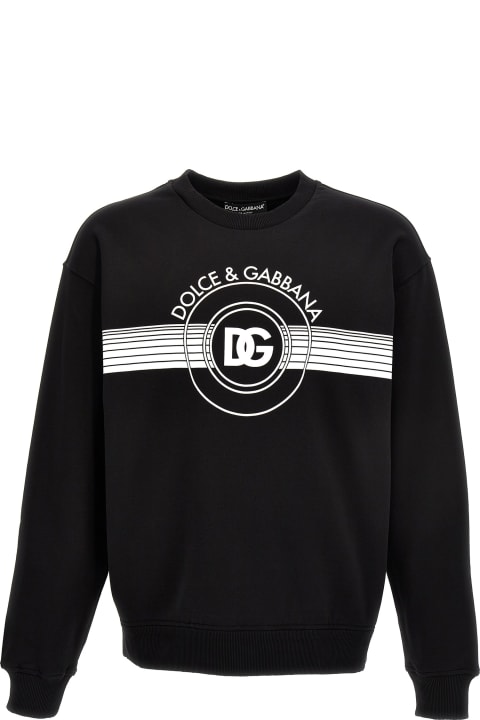 Dolce & Gabbana for Men Dolce & Gabbana Logo Print Sweatshirt