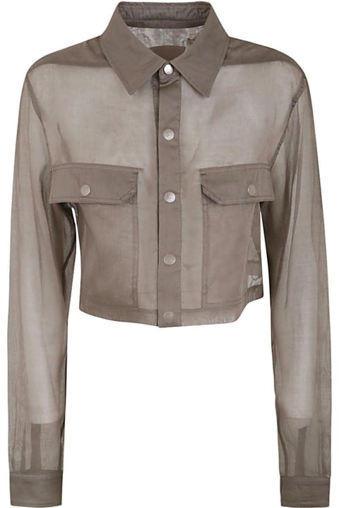 Rick Owens for Women Rick Owens Cropped Outershirt