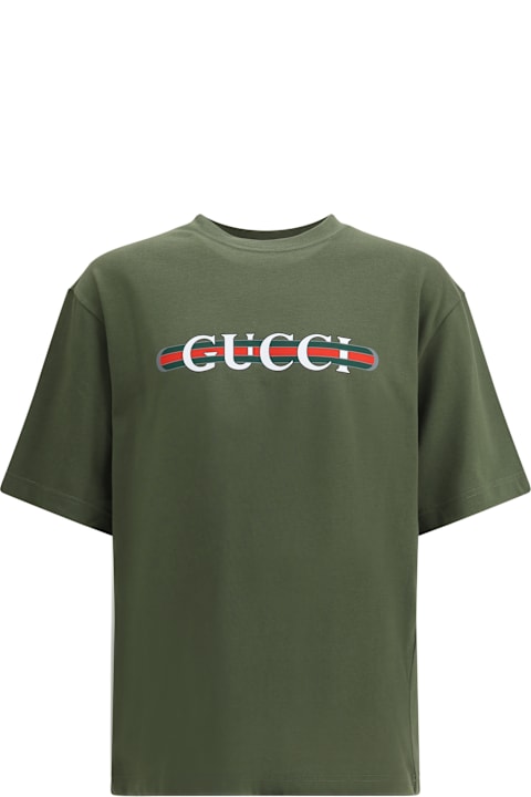 Gucci Clothing for Men Gucci Logoed T-shirt