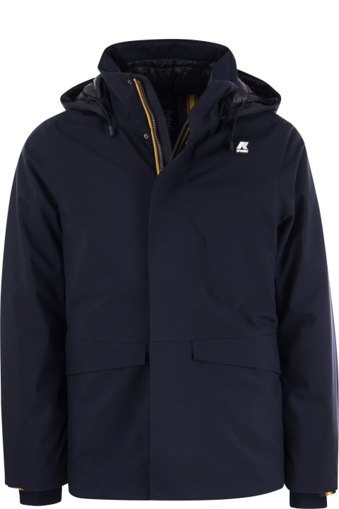 K-Way Coats & Jackets for Men K-Way Jackel Bonded Padded - Hooded Padded Jacket