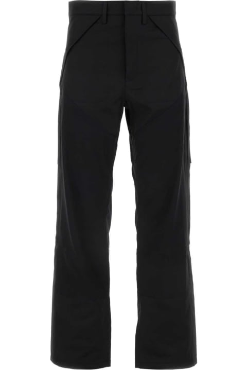 ROA Pants for Men ROA Black Polyester Blend Cargo Pant