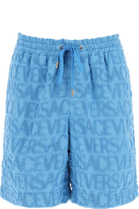 Versace for Men Versace Versace Allover Terry-cloth Shorts