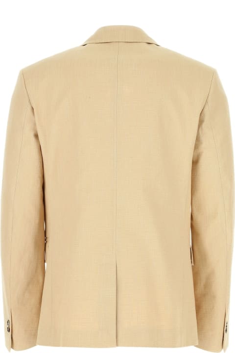 Homeware Bottega Veneta Double Breasted Textured Jacket