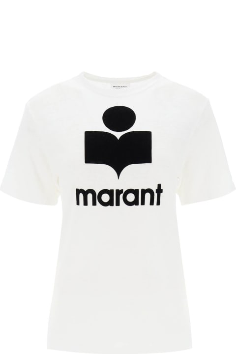 Marant Étoile for Women Marant Étoile Logo-printed Crewneck T-shirt