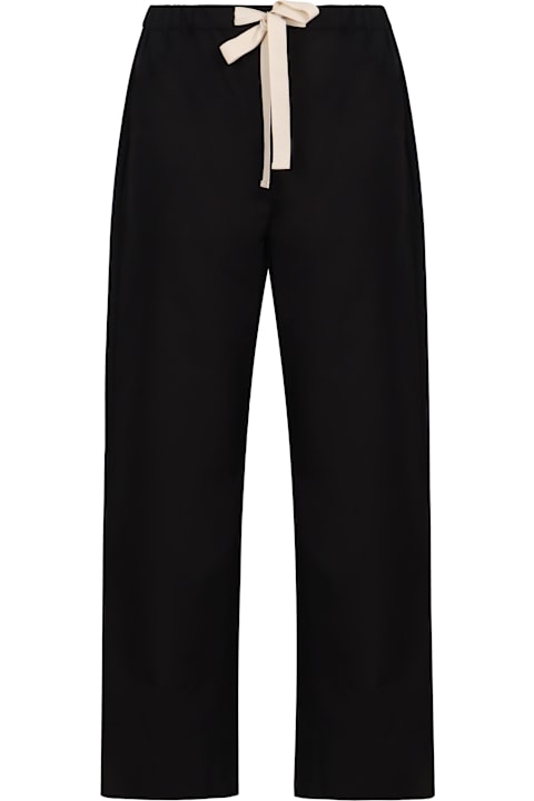 'S Max Mara Pants & Shorts for Women 'S Max Mara Argento Cotton Trousers