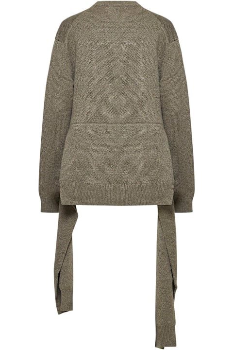 J.W. Anderson سترات لـ السيدات J.W. Anderson Draped-tie Front Jumper