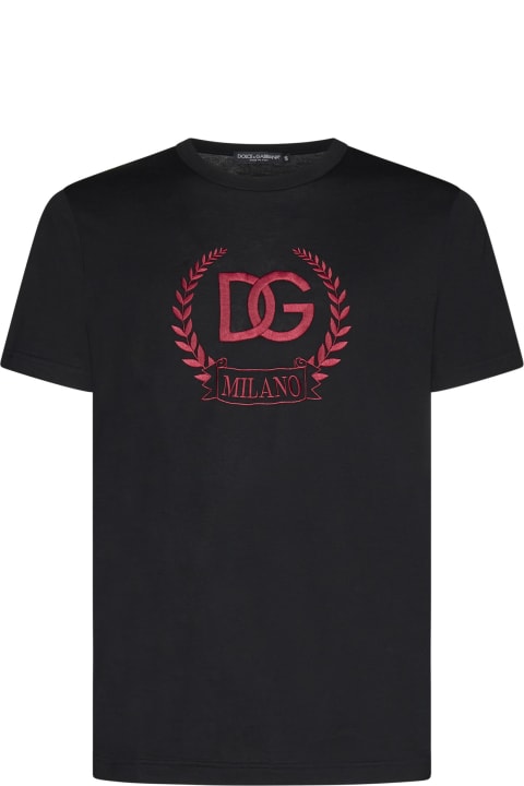 Dolce & Gabbana Topwear for Men Dolce & Gabbana Logo Milano T-shirt