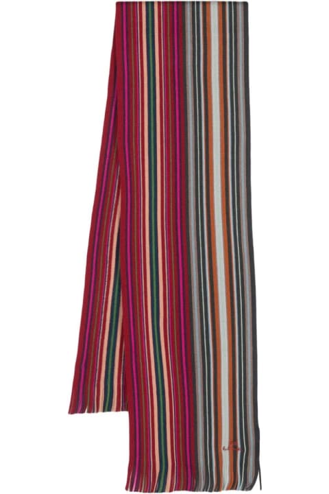 Fashion for Men PS by Paul Smith Men Scarf Spectrum Stripes