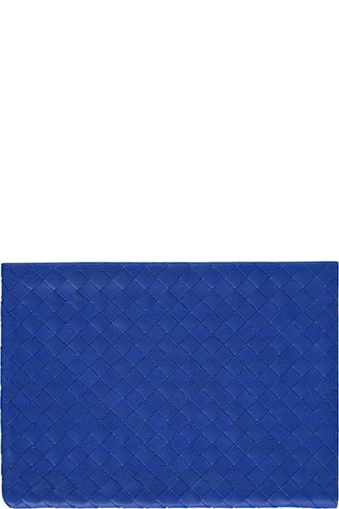 Bottega Veneta Sale for Men Bottega Veneta 15 Intrecciato Flat Pouch