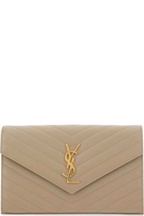 ウィメンズ Saint Laurentのアクセサリー Saint Laurent Monogram Chain Wallet