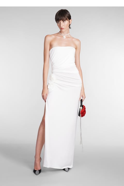 Dress In White Viscose