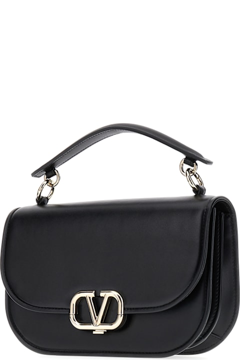 Sale for Women Valentino Garavani Black Leather Handbag