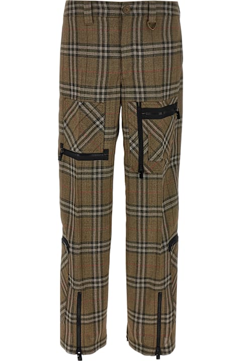 Pants for Men Burberry Check Pants