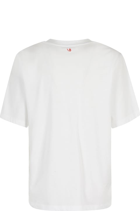 ウィメンズ Victoria Beckhamのトップス Victoria Beckham Slogan Tee I Like You But I Like Me More