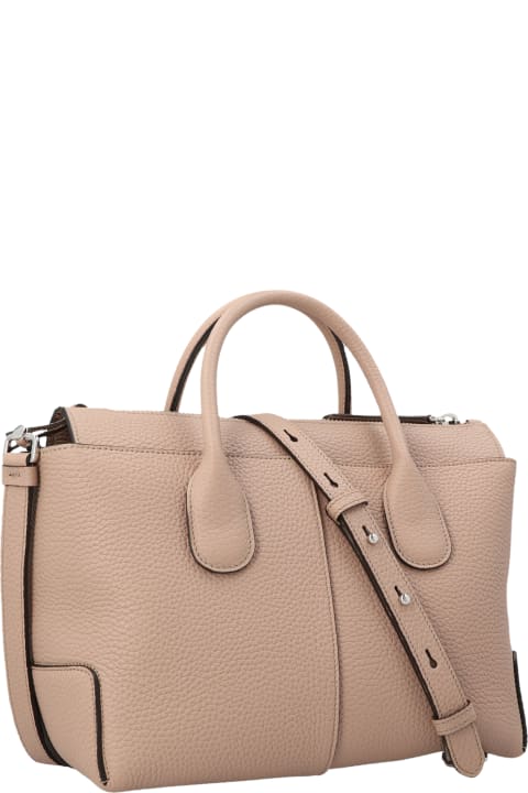 Tod's for Women Tod's Grained-leather Tote Bag