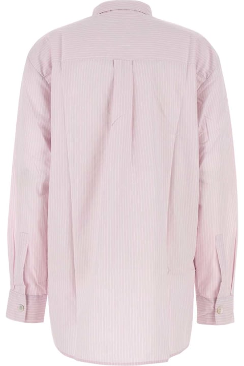 Tekla for Kids Tekla Embroidered Poplin Oversize Pyjama Shirt