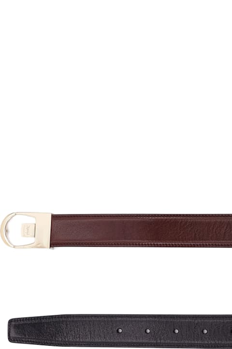 Saint Laurent Belts for Women Saint Laurent Reversible Leather Belt