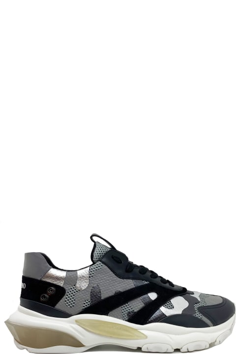 Valentino Garavani Shoes for Men Valentino Garavani Bounce Leather Sneakers