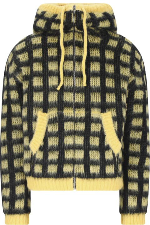 Fleeces & Tracksuits for Men Marni 'check' Cardigan Sweatshirt