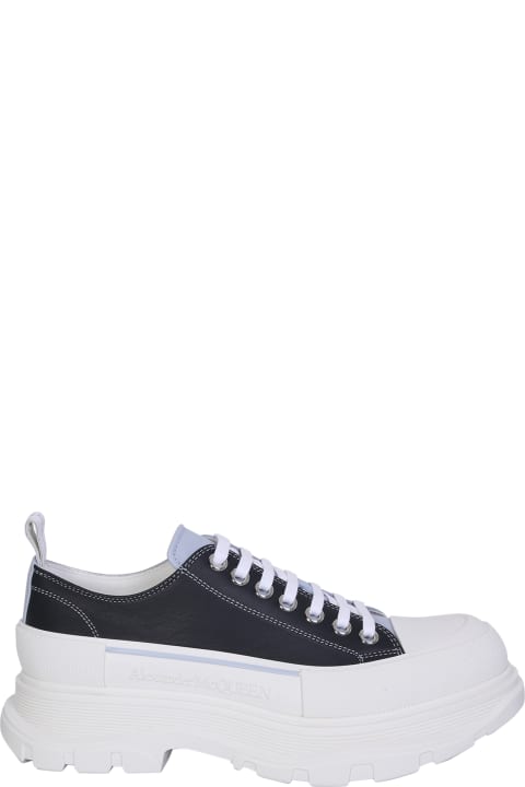 Shoes Sale for Men Alexander McQueen Tread Slick Round-toe Lace-up Sneakers