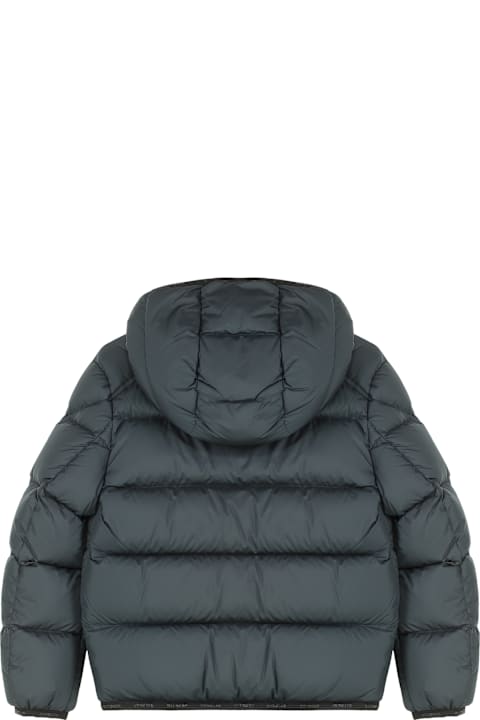 Sale for Boys Moncler Mattan Hooded Nylon Jacket