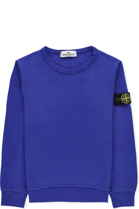 Sweaters & Sweatshirts for Boys Stone Island Cotton Sweartshirt