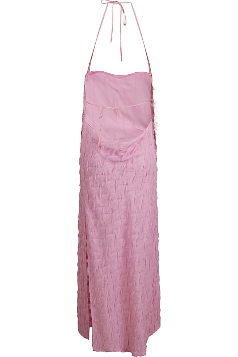 Fashion for Women MSGM Fringed Sleeveless Dress