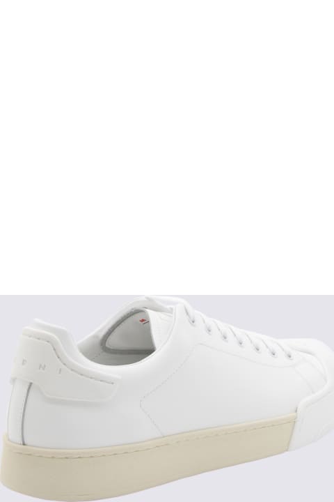 Fashion for Men Marni White Leather Sneakers