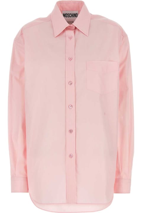 Homeware Moschino Pink Poplin Shirt