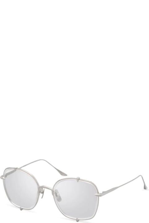 サングラス DITA Dita Eyeweare - TALON-THREE - Crystal clear-White gold TALON-THREE - DITA Eyewear Official