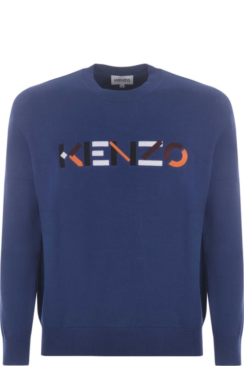 Kenzo Fleeces & Tracksuits for Men Kenzo Cotton Logo Sweater